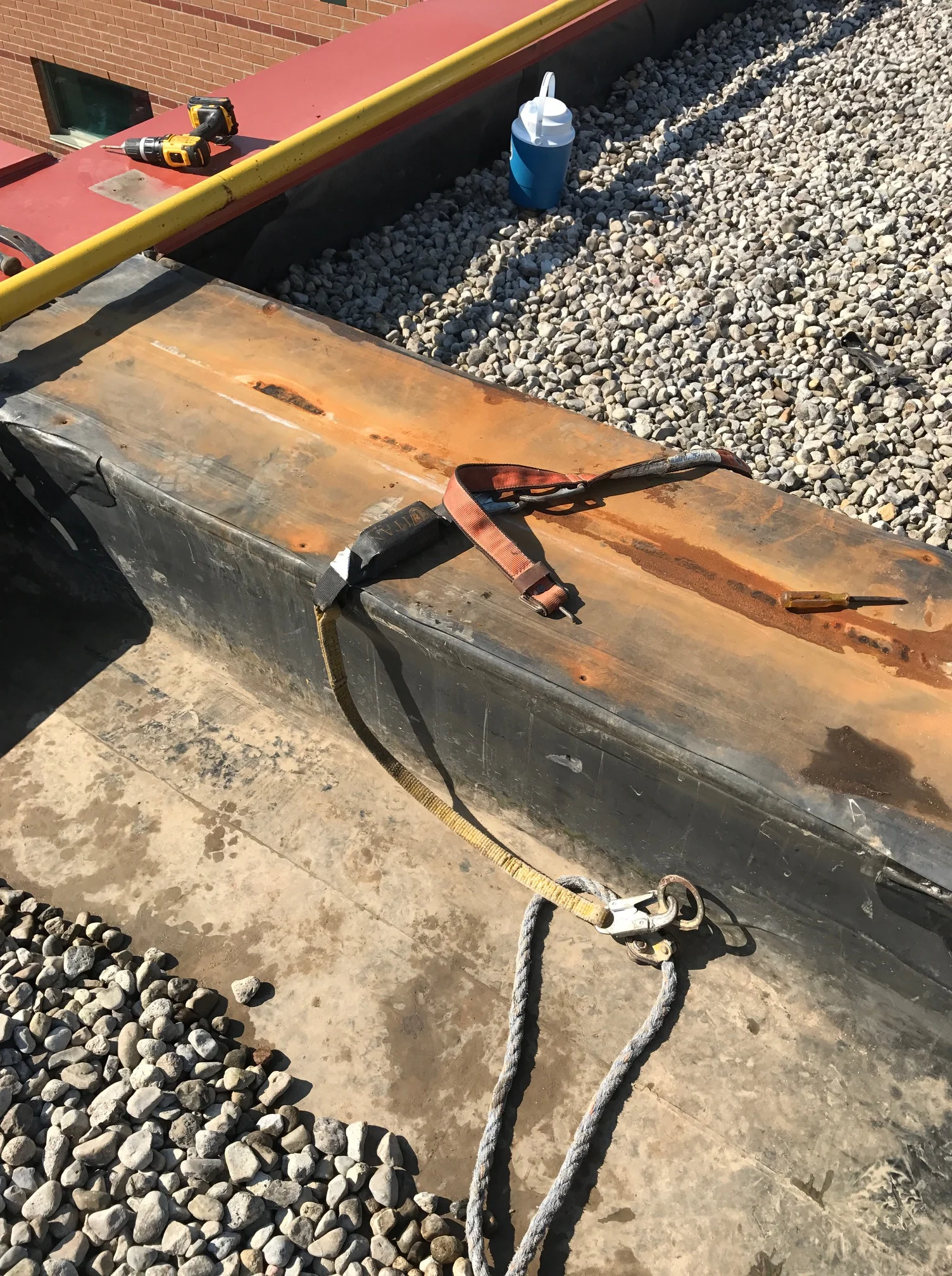 Repairs to EPDM membrane flat roof Ajax