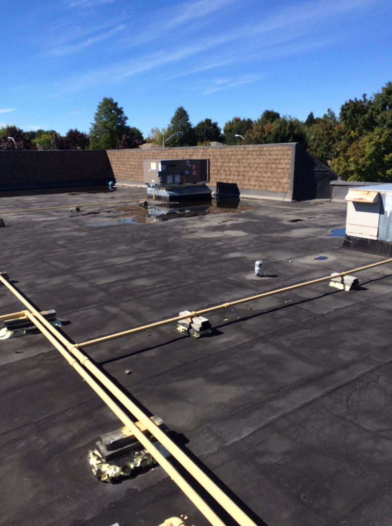 Commercial flat roof repair Ajax