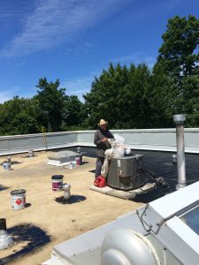 Flat roof replacement in Scarborough