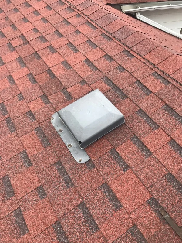 Roof repair to plastic breather vent on home on Scarborough