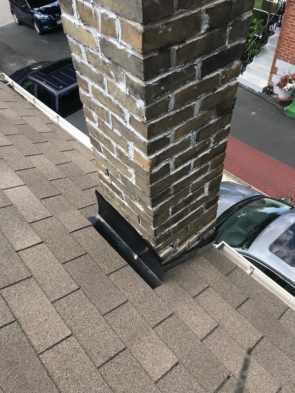 Chimney repairs on residential property in Scarborough