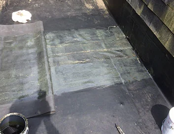EPDM Membrane Flat Roof Repair by Metro Roofing