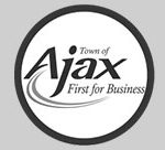 Logo of Town of Ajax - First for Business