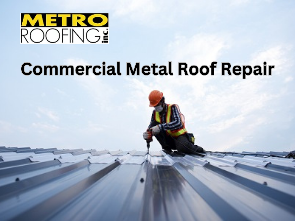 commercial metal roof repair